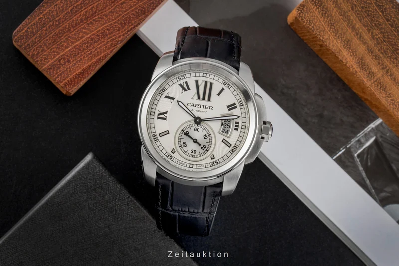 Cartier Calibre de Cartier steel automatic men's watch W7100037 [2604531]
