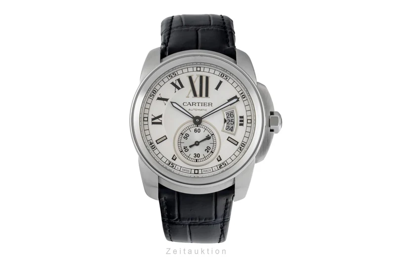 Cartier Calibre de Cartier steel automatic men's watch W7100037 [2604531]