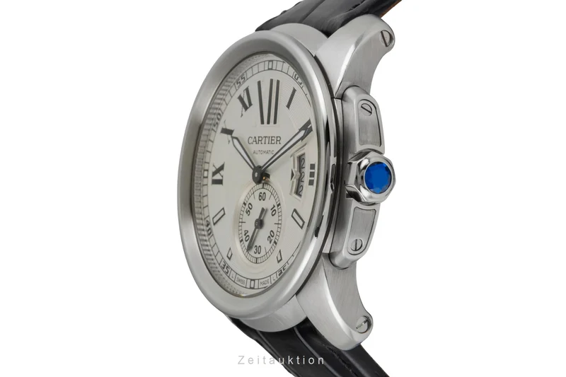 Cartier Calibre de Cartier steel automatic men's watch W7100037 [2604531]