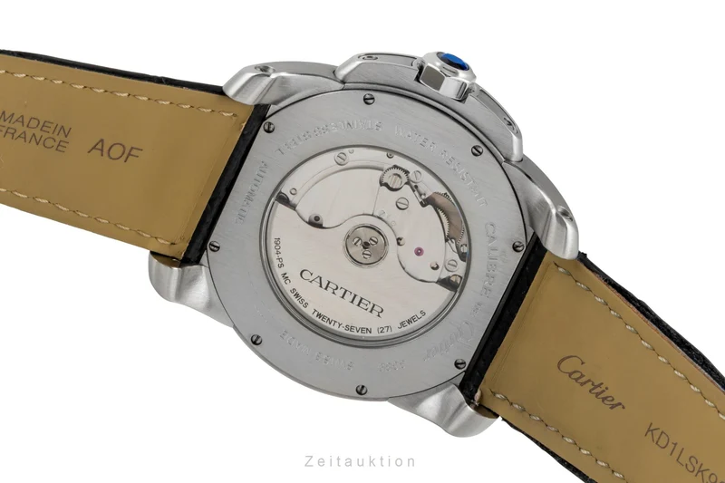 Cartier Calibre de Cartier steel automatic men's watch W7100037 [2604531]