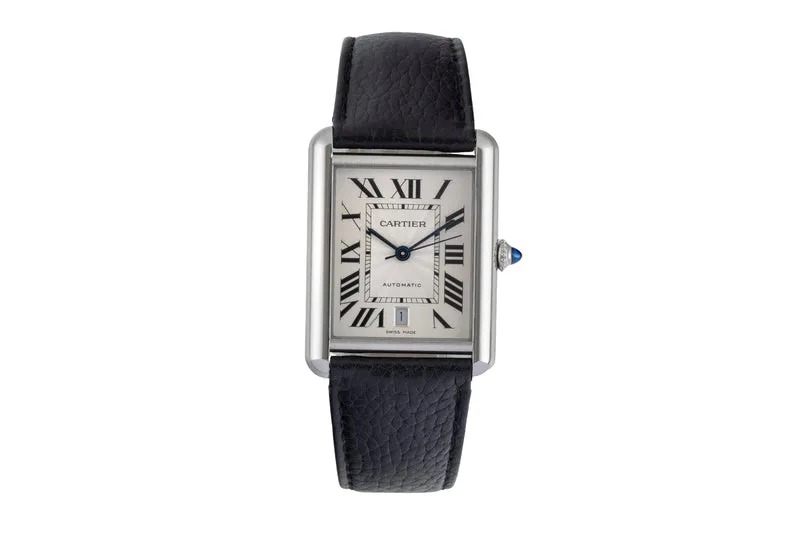 Cartier Tank steel automatic men's watch WSTA0040 [2604933]