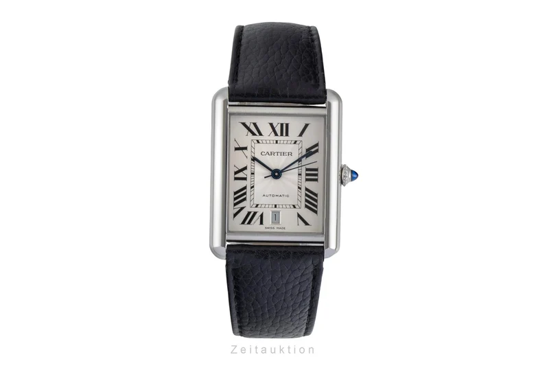 Cartier Tank steel automatic men's watch WSTA0040 [2604933]