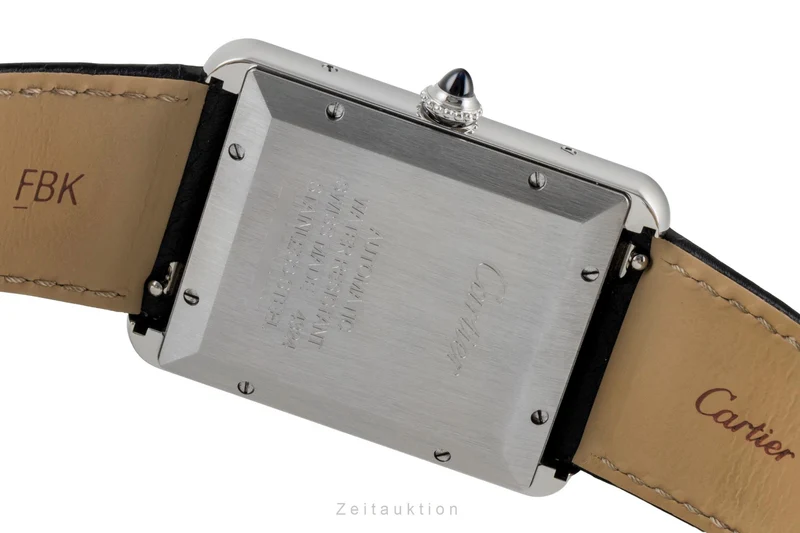 Cartier Tank steel automatic men's watch WSTA0040 [2604933]