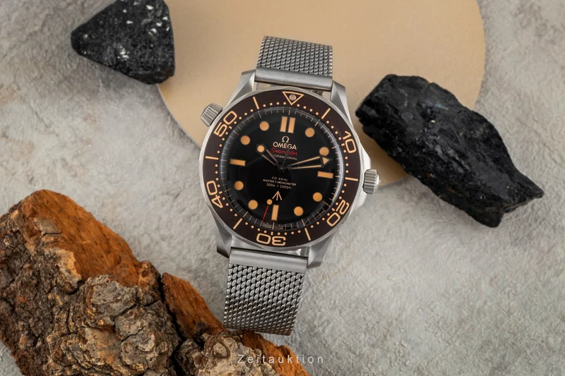 Omega Seamaster titanium automatic men's watch 210.90.42.20.01.001 LP: 10900EUR [2604845]