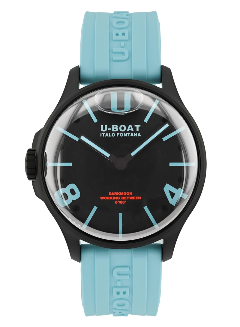 U-Boat Darkmoon 44 BK AQUAMARINE PVD