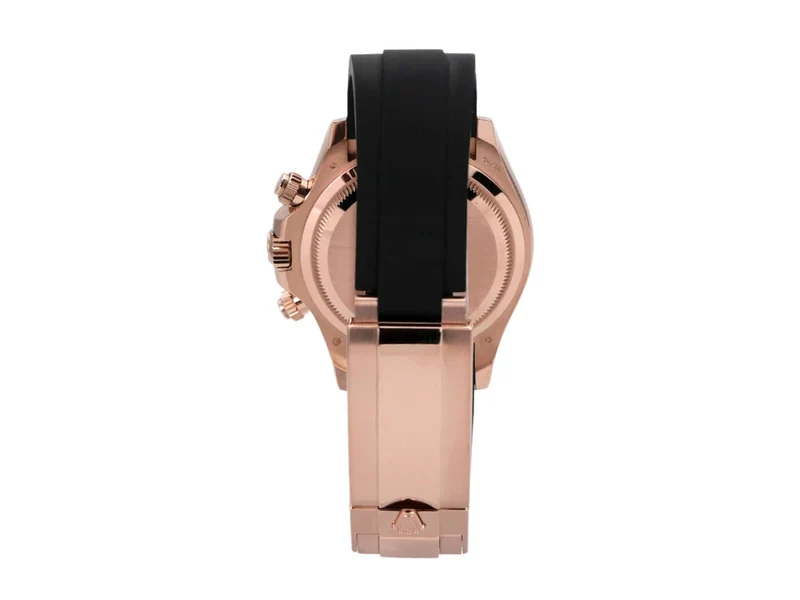 Rolex Daytona Everose-Gold 126515LN Schwarz Diamant Oysterflex