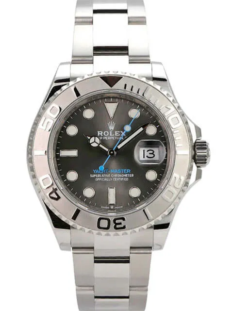 Rolex Yacht-Master 40 Oystersteel Platin 126622 Rhodium