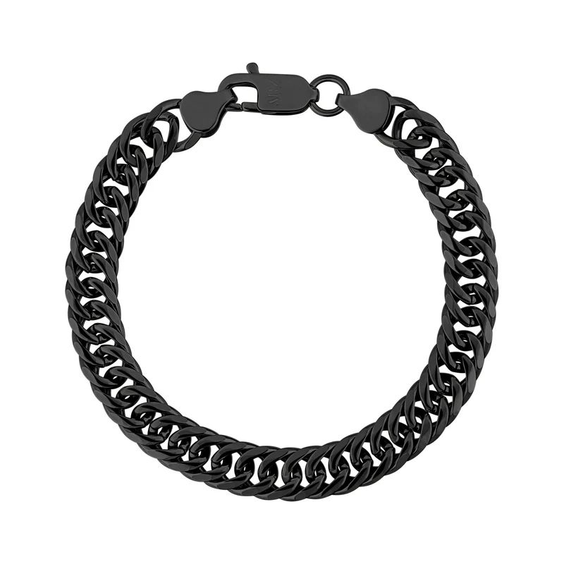 Armband mit Diamantschliff und doppelter Kante