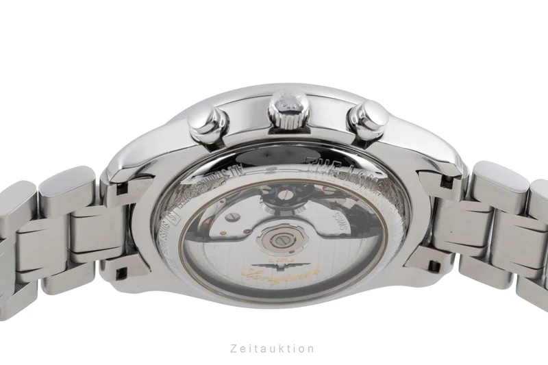 Longines Master Collection chronograph steel automatic men's watch L2.673.4.78.5 LP: 3850EUR [2604582]