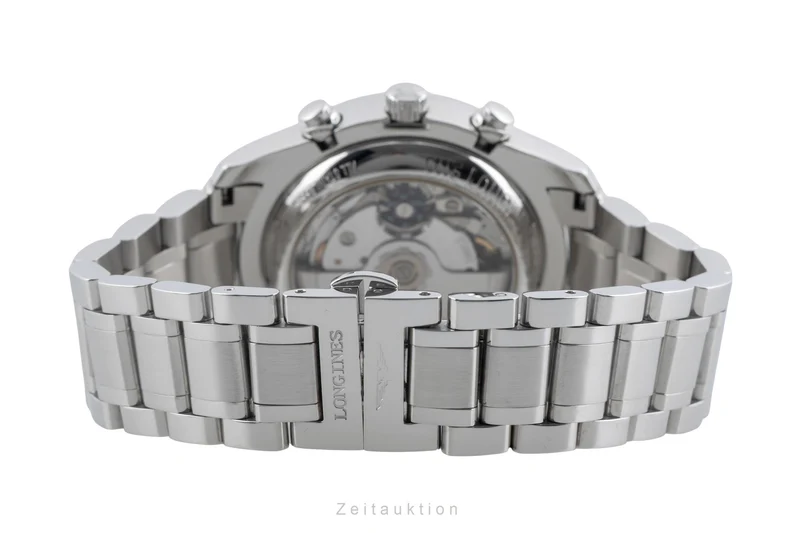 Longines Master Collection chronograph steel automatic men's watch L2.673.4.78.5 LP: 3850EUR [2604582]