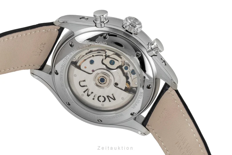 Union Glashütte Belisar chronograph steel automatic men's watch D009.425A LP: 3600EUR [2604056]