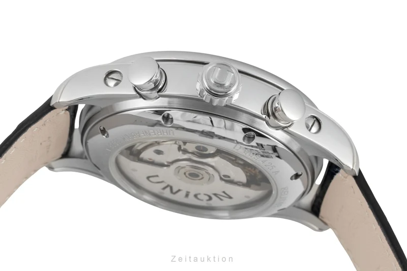 Union Glashütte Belisar chronograph steel automatic men's watch D009.425A LP: 3600EUR [2604056]