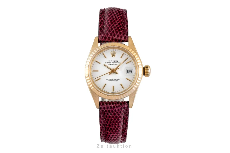 Rolex Lady Datejust 18 ct gold automatic women's watch 6917 Vintage [2604183]