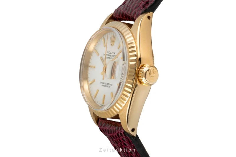 Rolex Lady Datejust 18 ct gold automatic women's watch 6917 Vintage [2604183]