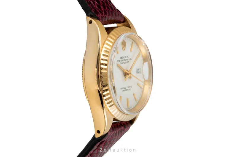 Rolex Lady Datejust 18 ct gold automatic women's watch 6917 Vintage [2604183]