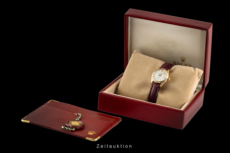 Rolex Lady Datejust 18 ct gold automatic women's watch 6917 Vintage [2604183]
