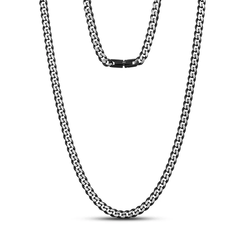 5mm zweifarbige kubanische Gliederkette