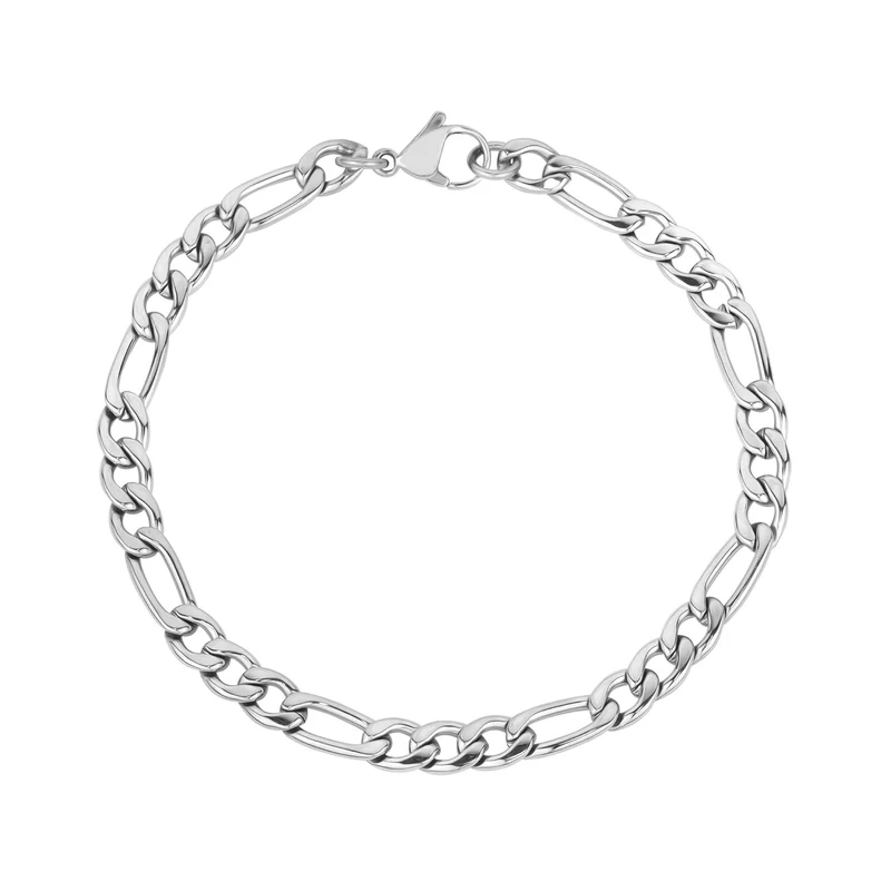 5mm Figaro Gliederarmband