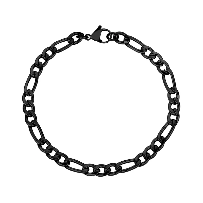 5mm Figaro Gliederarmband