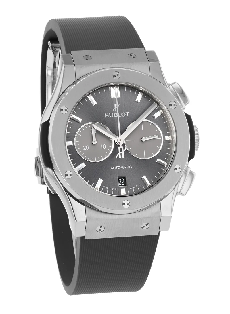 Hublot Classic Fusion 42mm Automatic Chronograph Titanium Racing Grey