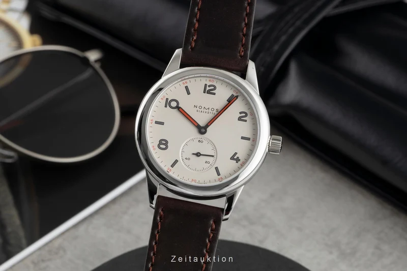 Nomos Club steel manual winding men's watch 701.1 [2604927]