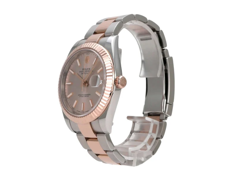 Rolex Datejust 41 Edelstahl Everose-Gold 126331 Sundust