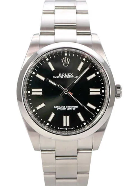 Rolex Oyster Perpetual 41 Ref. 124300 Schwarz