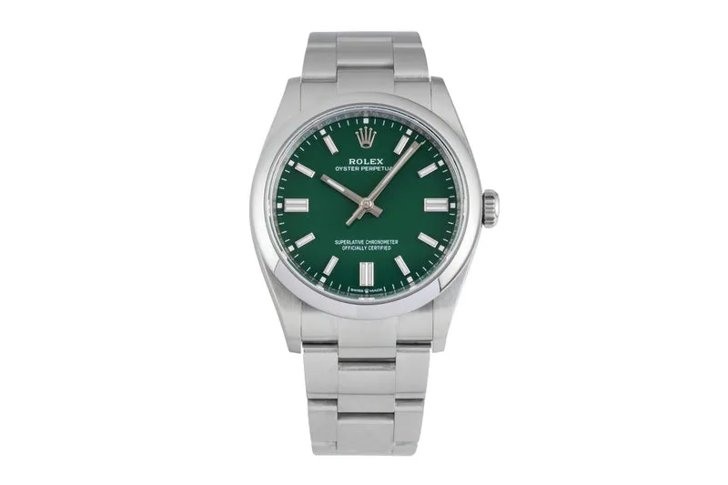 Rolex Oyster Perpetual steel automatic men's watch 126000-0005 [2604756]