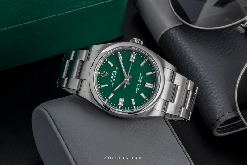 Rolex Oyster Perpetual steel automatic men's watch 126000-0005 [2604756]