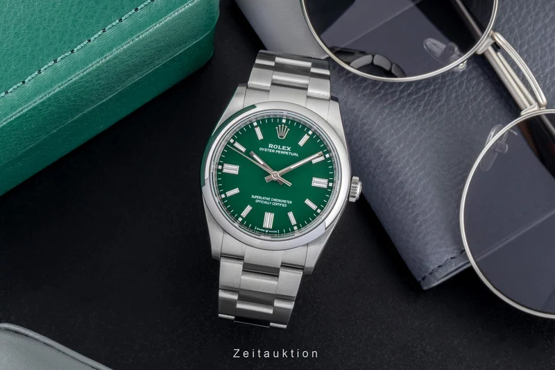 Rolex Oyster Perpetual steel automatic men's watch 126000-0005 [2604756]