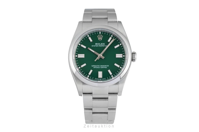 Rolex Oyster Perpetual steel automatic men's watch 126000-0005 [2604756]