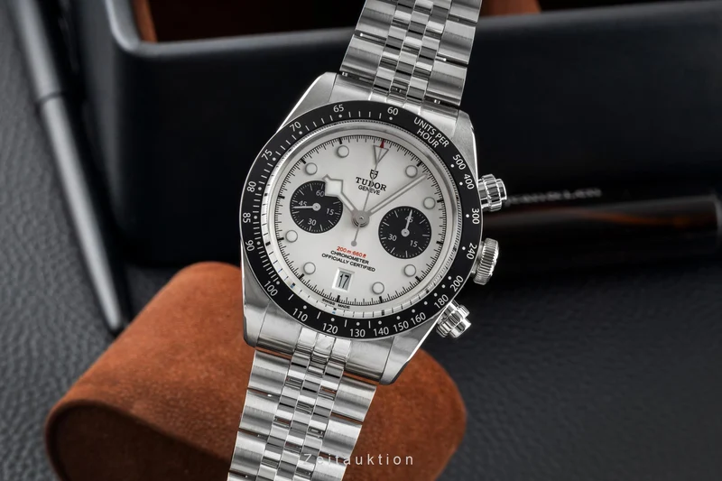 Tudor Black Bay chronograph steel automatic men's watch 79360N-0014 LP: 6350EUR [2604772]