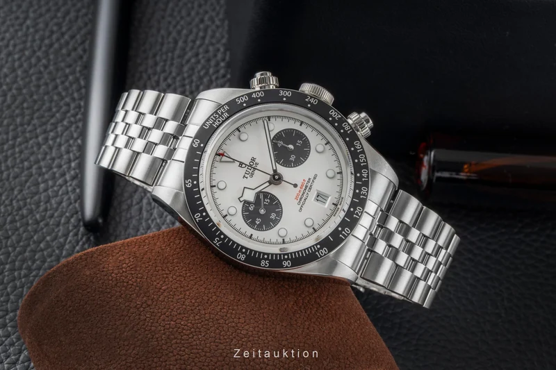 Tudor Black Bay chronograph steel automatic men's watch 79360N-0014 LP: 6350EUR [2604772]