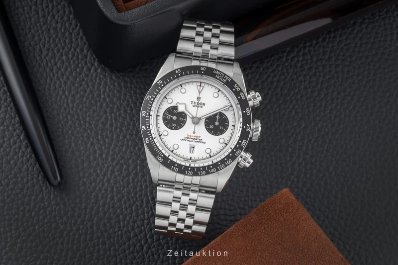 Tudor Black Bay chronograph steel automatic men's watch 79360N-0014 LP: 6350EUR [2604772]