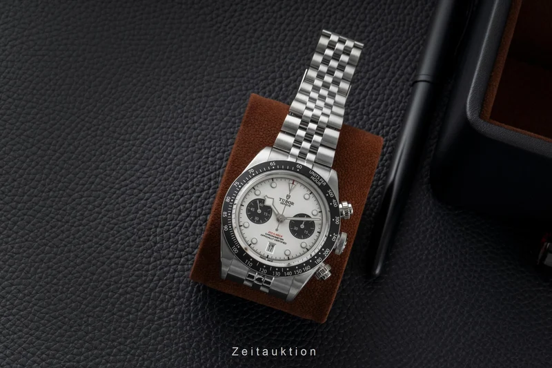 Tudor Black Bay chronograph steel automatic men's watch 79360N-0014 LP: 6350EUR [2604772]