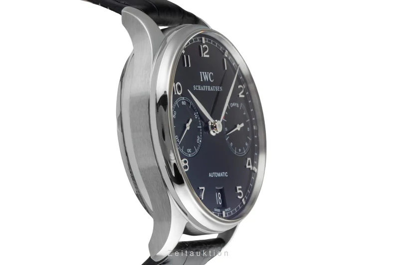 IWC Portugieser steel automatic men's watch IW500109 LP: 14000EUR [2604624]