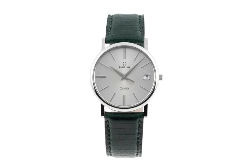 Omega De Ville steel quartz men's watch 196.2432 [2603542]