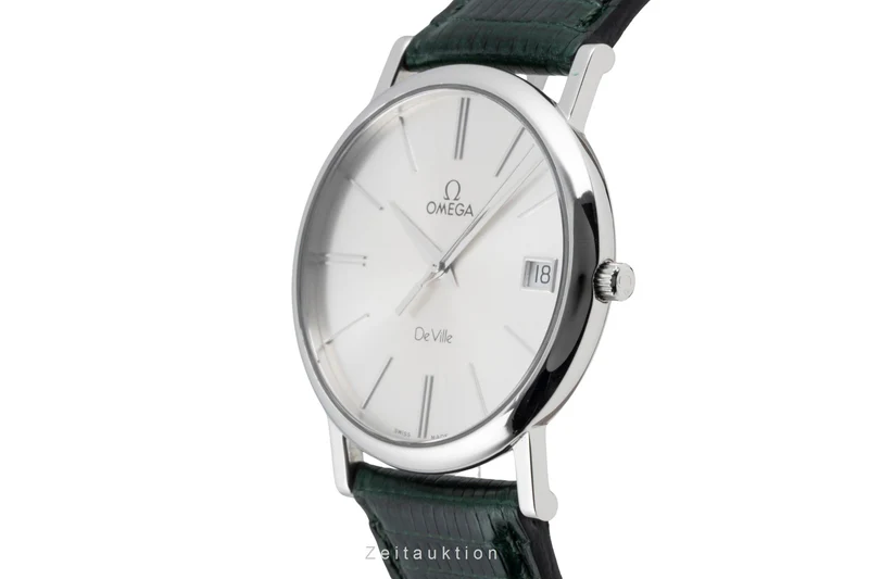 Omega De Ville steel quartz men's watch 196.2432 [2603542]