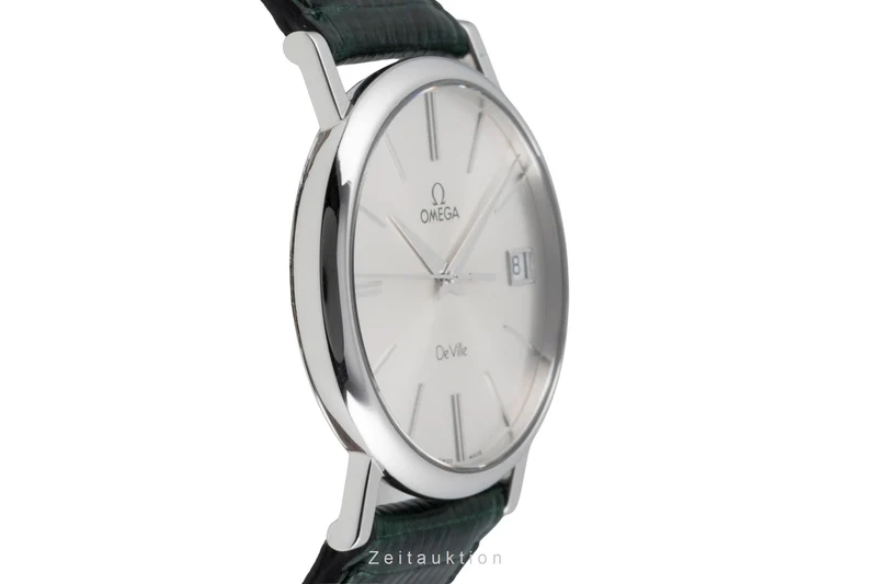 Omega De Ville steel quartz men's watch 196.2432 [2603542]