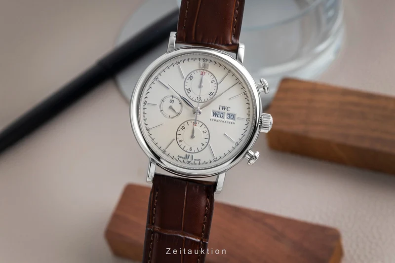 IWC Portofino chronograph steel automatic men's watch IW391007 [2604724]