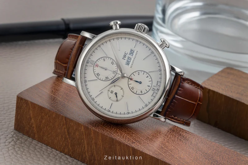 IWC Portofino chronograph steel automatic men's watch IW391007 [2604724]