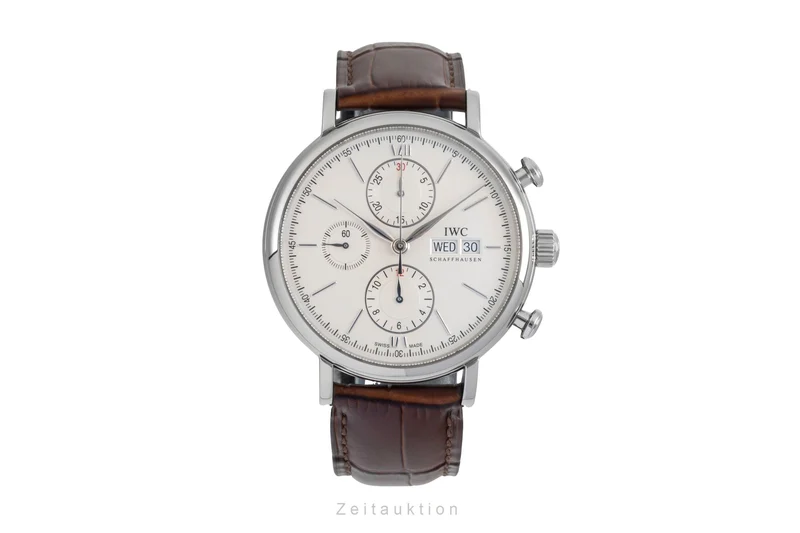 IWC Portofino chronograph steel automatic men's watch IW391007 [2604724]