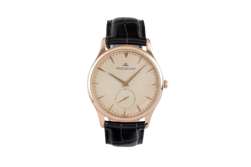 Jaeger LeCoultre Master Ultra Thin 18 ct red gold automatic men's watch Q1352520 174.2.90.S [2604601]