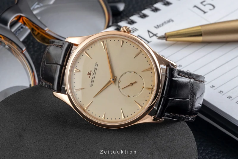 Jaeger LeCoultre Master Ultra Thin 18 ct red gold automatic men's watch Q1352520 174.2.90.S [2604601]