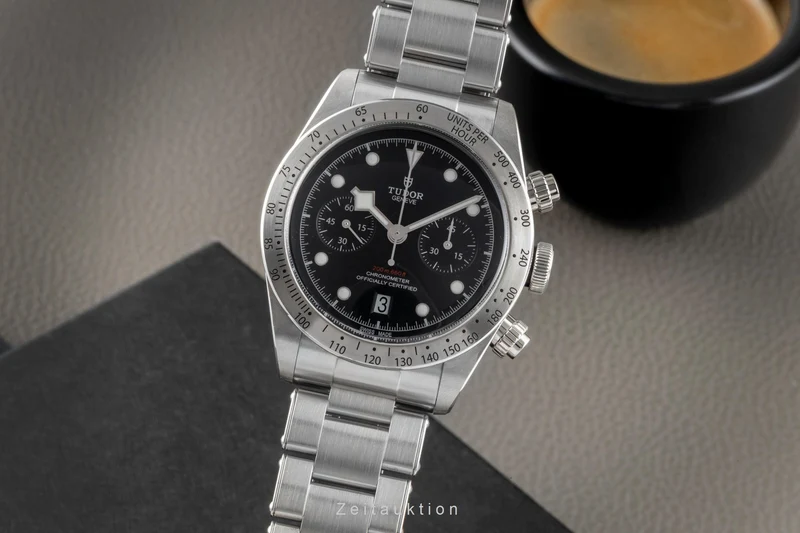 Tudor Heritage Chronograph chronograph steel automatic men's watch 79350 [2604628]