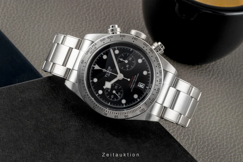 Tudor Heritage Chronograph chronograph steel automatic men's watch 79350 [2604628]