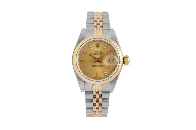 Rolex Datejust steel / gold automatic women's watch 69173 [2602713]