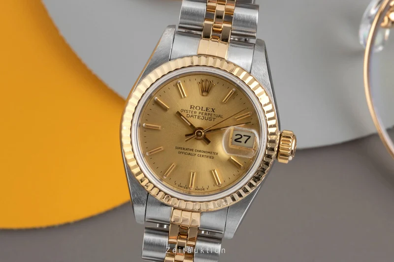 Rolex Datejust steel / gold automatic women's watch 69173 [2602713]