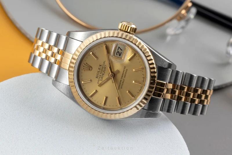 Rolex Datejust steel / gold automatic women's watch 69173 [2602713]