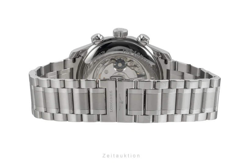 Longines Master Collection chronograph steel automatic men's watch L2.859.4.92.6 LP: 3600EUR [2604708]